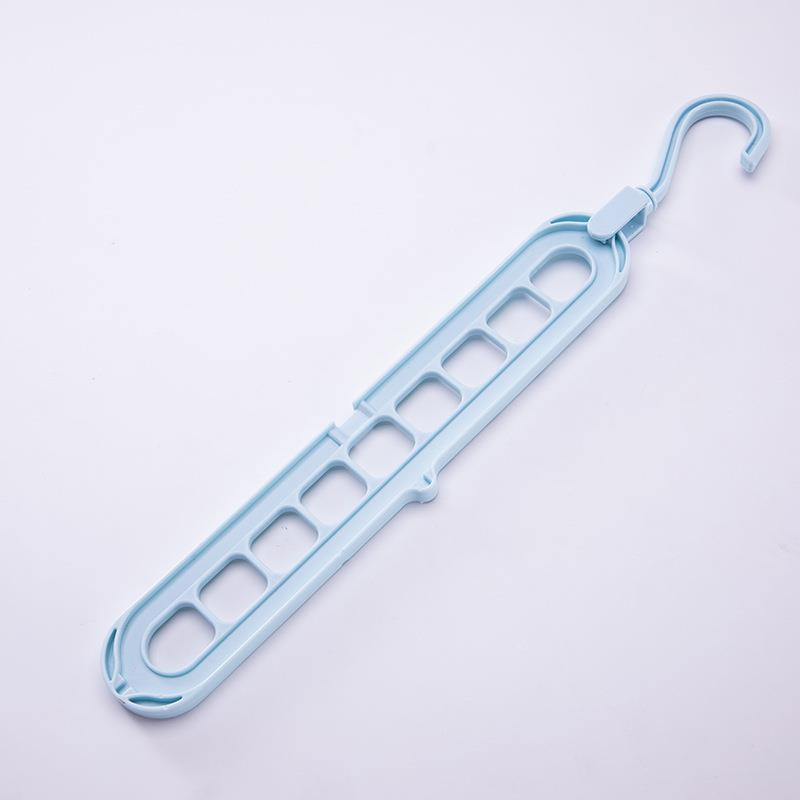 Slim Space-Saving Multi-Slot Trouser And Scarf Organizer Hanger