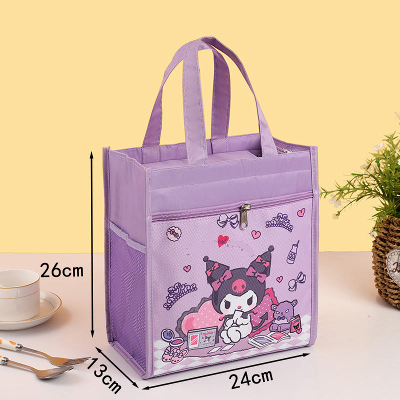 Insulated Bear-Themed Lunch Tote Bowlift