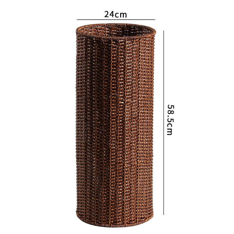 Hexagonal Decorative Wicker Storage Container Bowlift