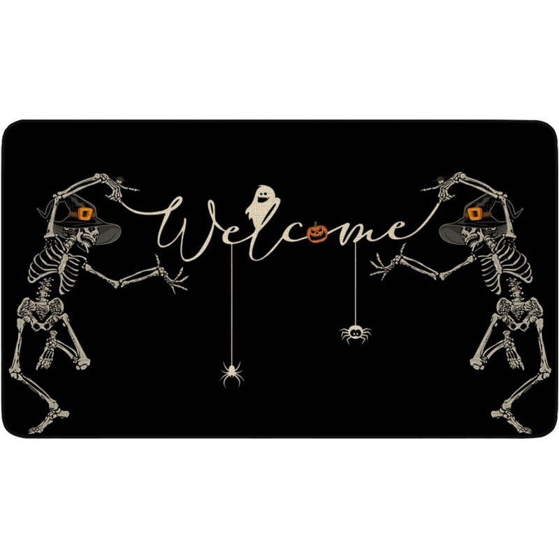 Halloween-Themed Welcome Mat Bowlift