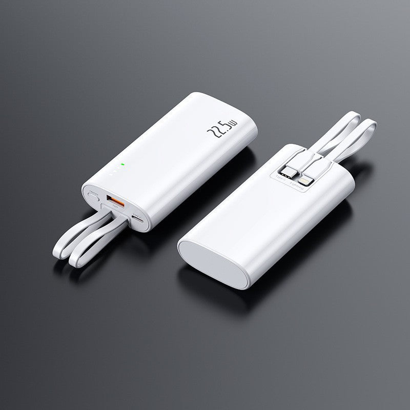 Portable power bank with innovative charging technology and digital display Bowlift