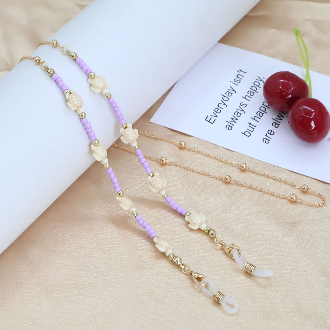 Decorative Beaded Eyewear Chain Bowlift