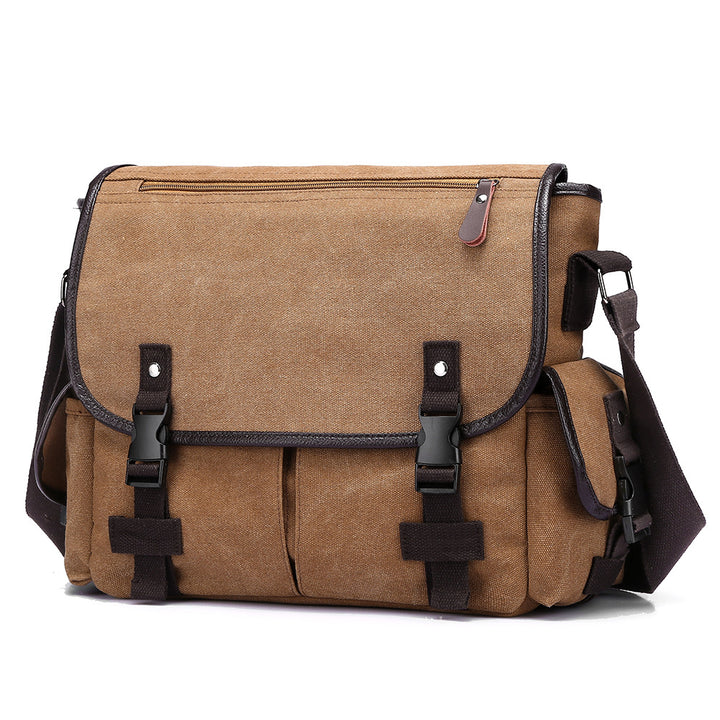 Casual Canvas Shoulder Bag Bowlift