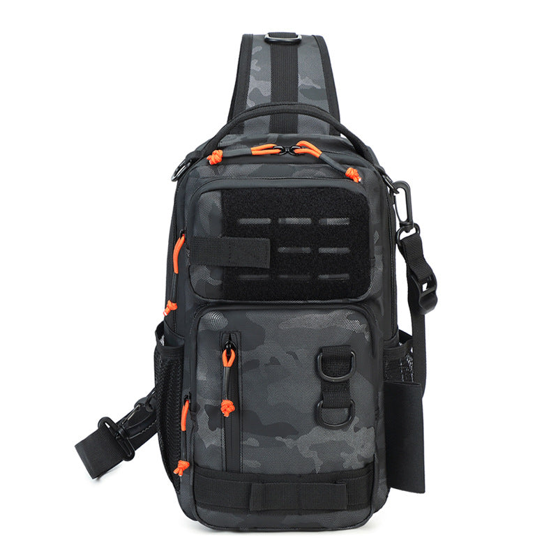 Multi-Compartment Tactical Sling Bag Bowlift