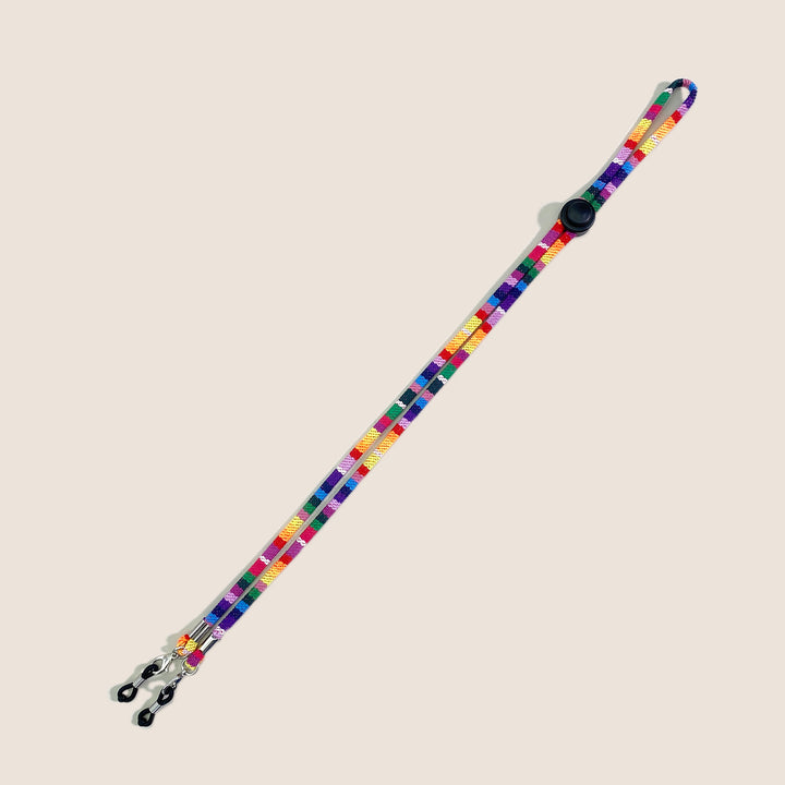 Decorative Patterned Eyewear Retention Strap Bowlift