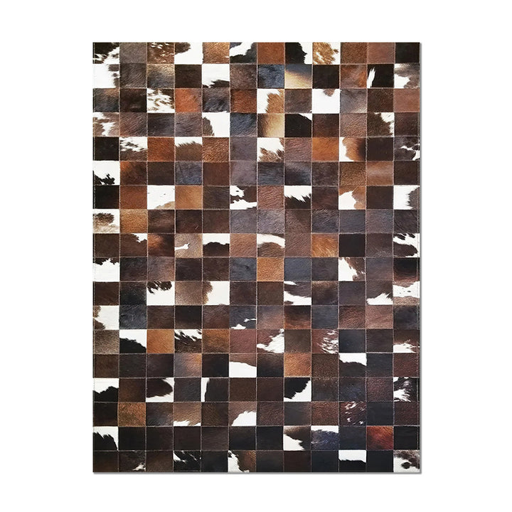 Rustic Patchwork Area Rug Bowlift