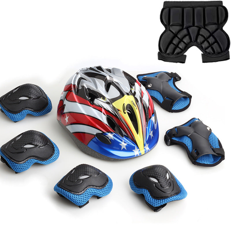 Safety Helmet and Protective Gear Set Bowlift