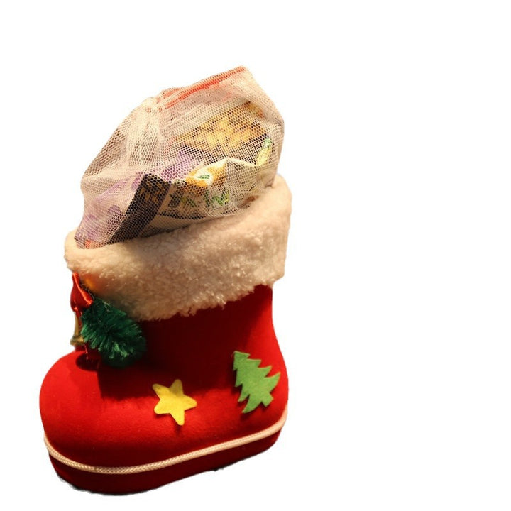 Festive Holiday Plush Stocking Bowlift