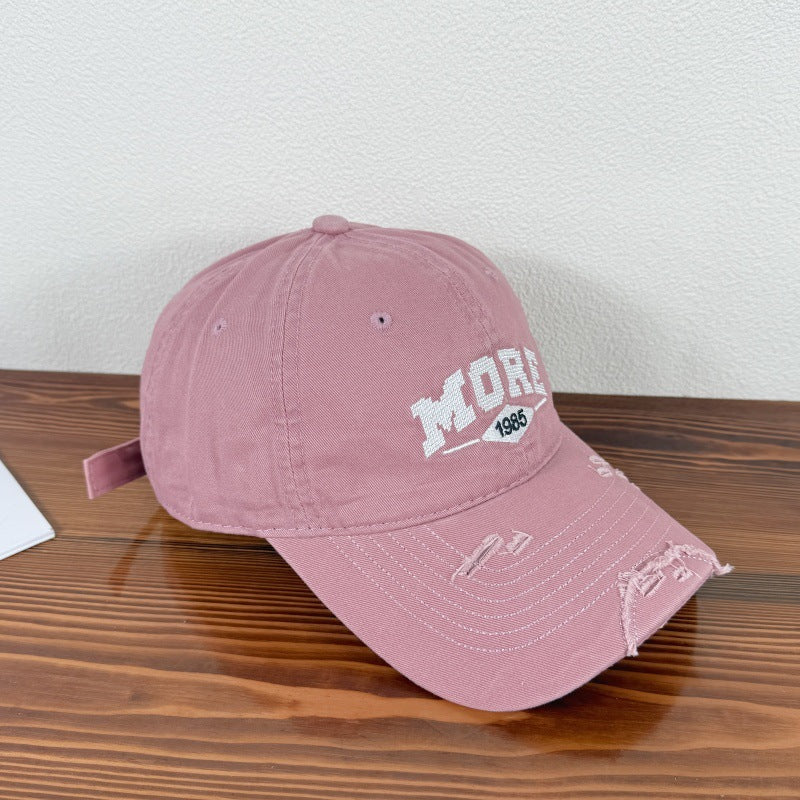 Men's Distressed Casual Baseball Cap Bowlift