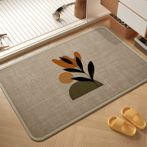 Decorative Floral Comfort Mat