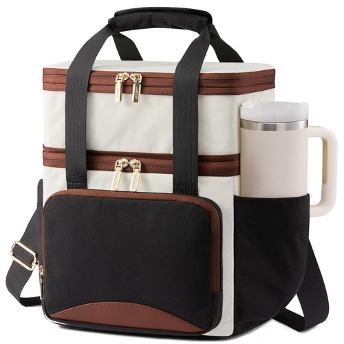 Insulated picnic bag with multiple compartments and elegant details Bowlift