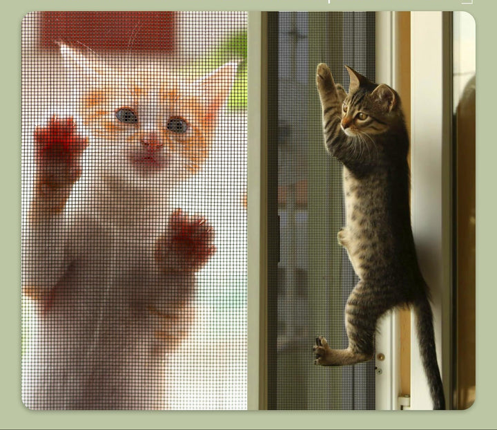 Cat Scratch Deterrent Window Screen Bowlift