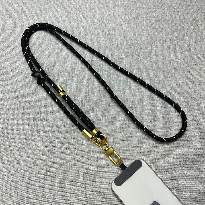 Elegant Braided Phone Lanyard Bowlift