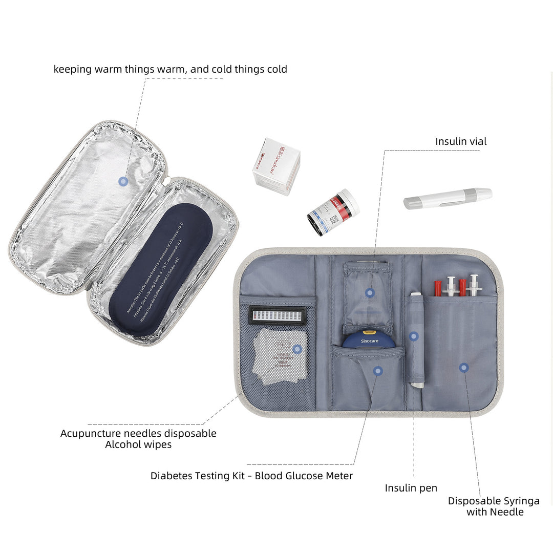 Organizer bag with multiple compartments and secure zipper Bowlift