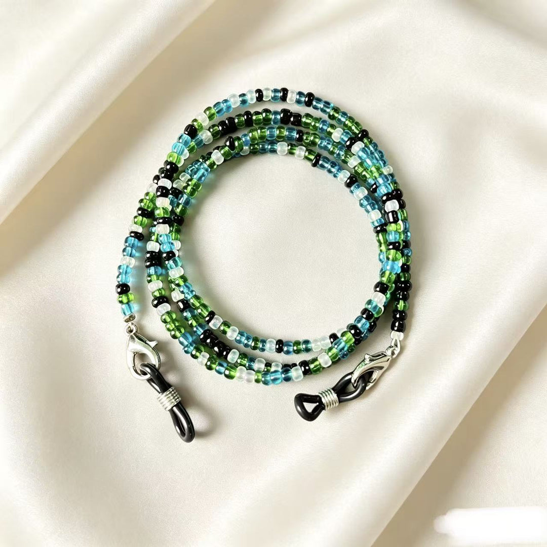 Colorful Beaded Eyewear Chain Bowlift