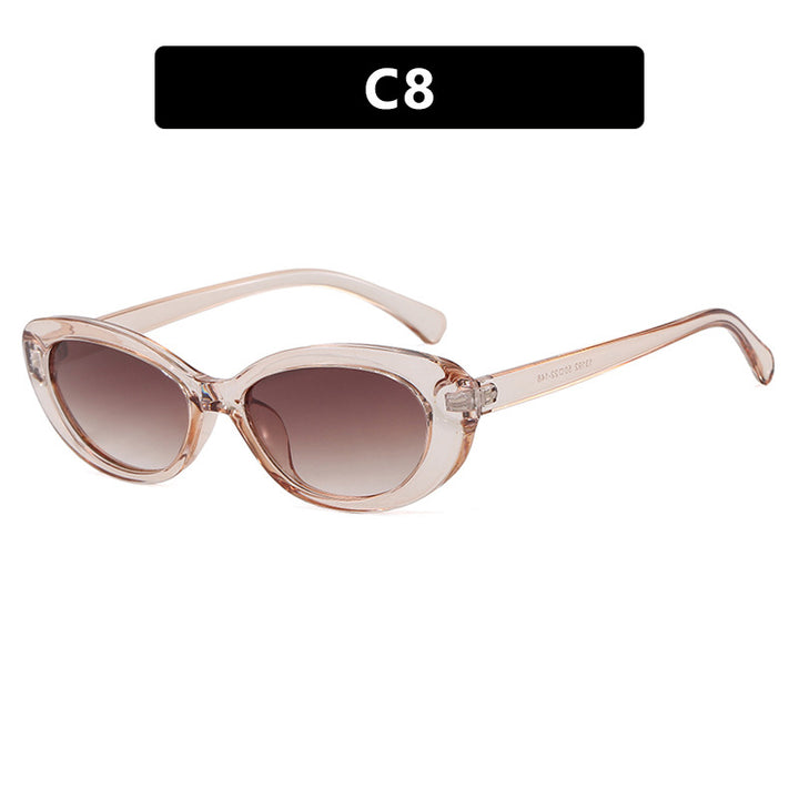 Women's fashionable cat-eye sunglasses with UV protection and elegant frame Bowlift