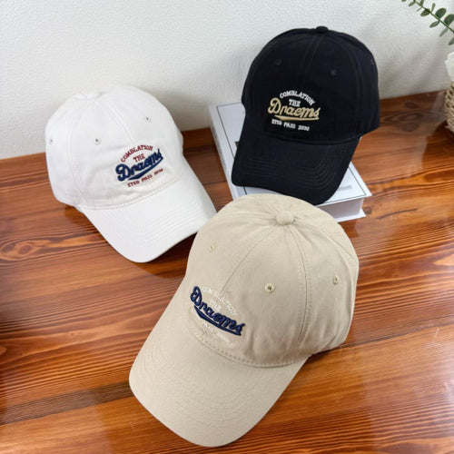 Men's Embroidered Casual Adjustable Baseball Cap Bowlift