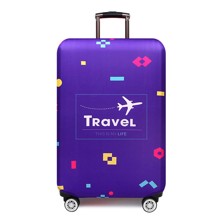 Women's Hard Shell Travel Suitcase with Creative Fish Design Bowlift