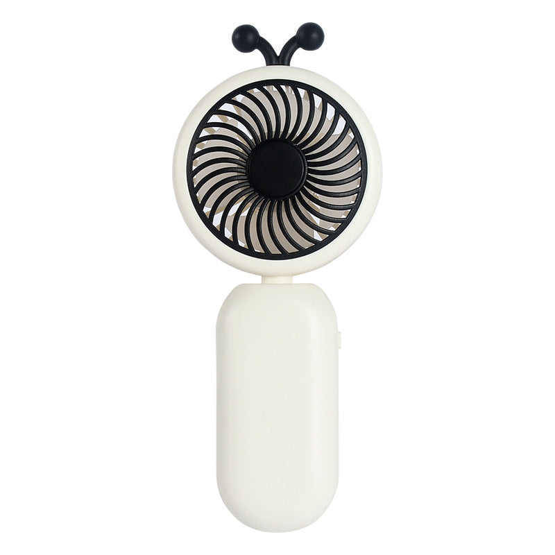 Snail-Themed Handheld Cooling Fan Bowlift