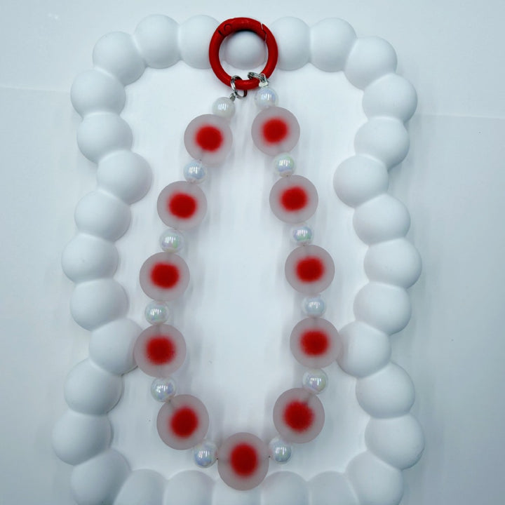 Frosted Beaded Phone Accessory Bowlift