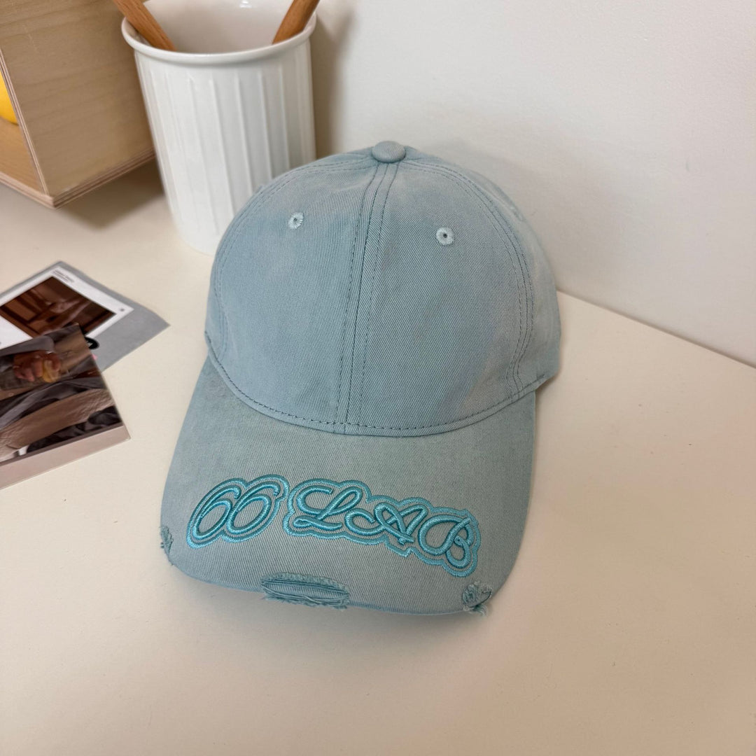 Men's Distressed Casual Baseball Cap Bowlift 1783922042
