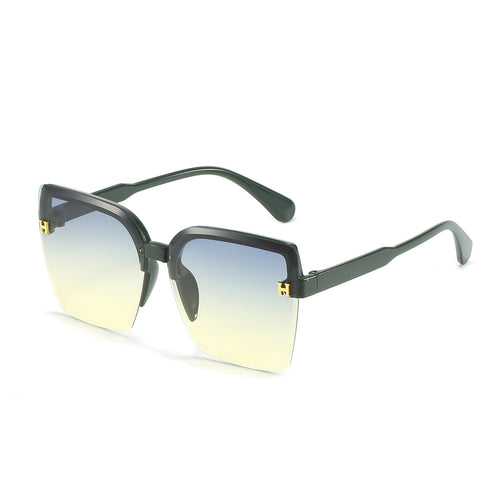 Women's fashionable square sunglasses with elegant frame construction Bowlift