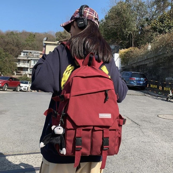 Durable Multi-Compartment Backpack Bowlift