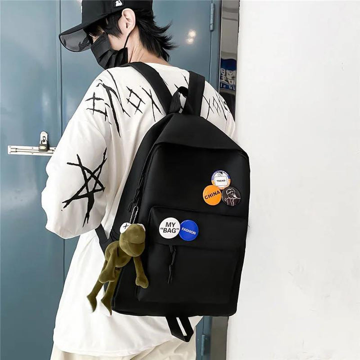 Casual Canvas Backpack Bowlift