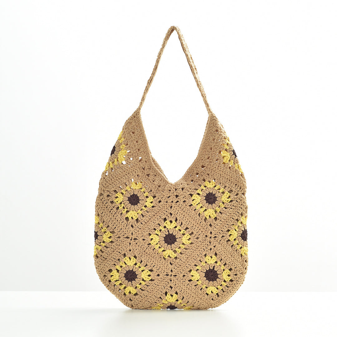 Handmade Crossbody Bag in Floral Design Bowlift