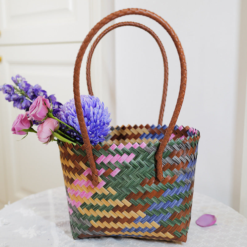 Handwoven Beach Bag Bowlift