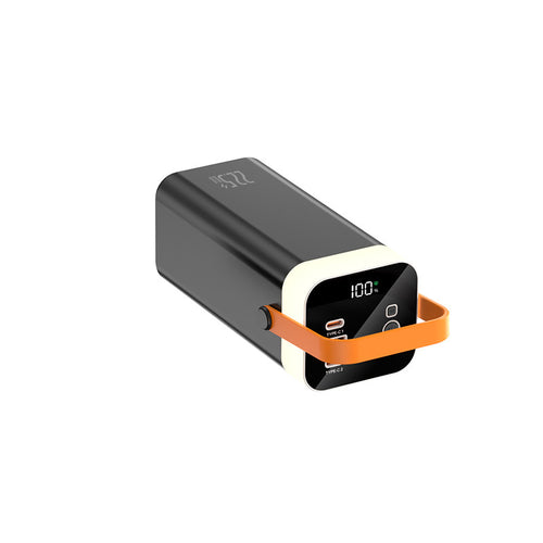 Portable power bank with intelligent charging concept and digital capacity display Bowlift