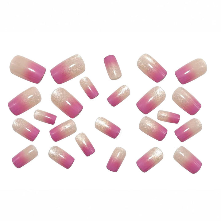 Artificial nails with ombre finish Bowlift