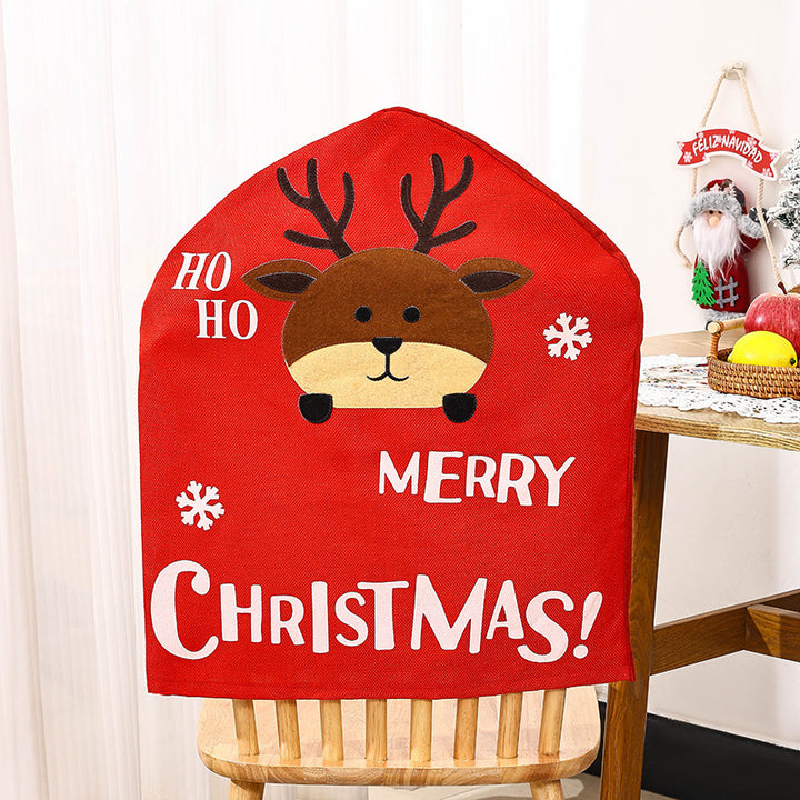 Festive chair covers with Christmas motif Bowlift