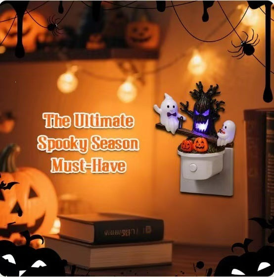 Halloween Themed Decorative Night Light Bowlift