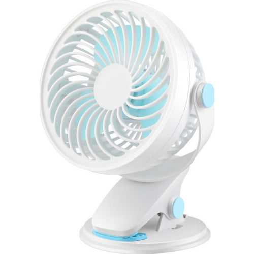 Unisex portable table fan with rechargeable battery and clip mount tiltable fan head Bowlift