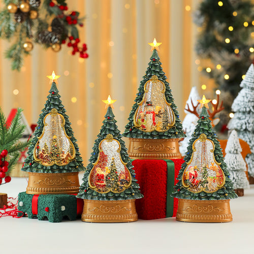 Illuminated Christmas Tree Decoration Bowlift