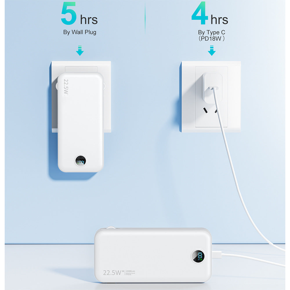 Portable power bank with fast charging function and high capacity Bowlift