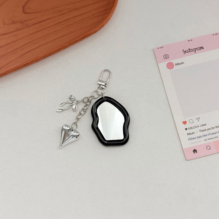Creative Mirror Keychain Bowlift