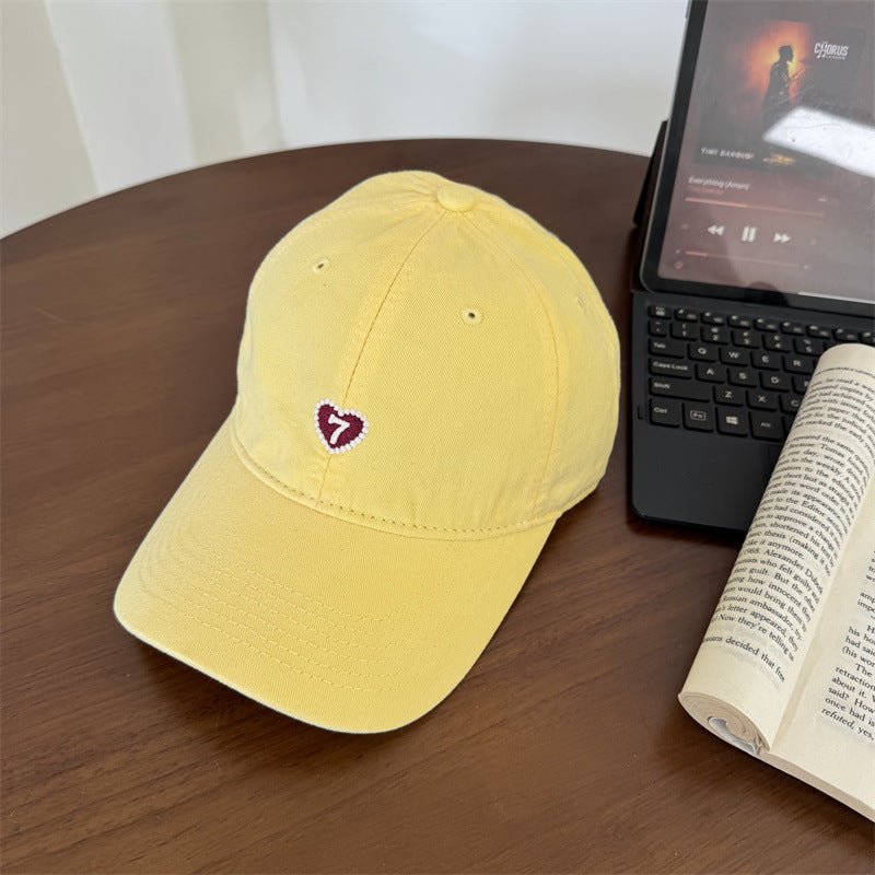 Women's Denim Baseball Cap Bowlift
