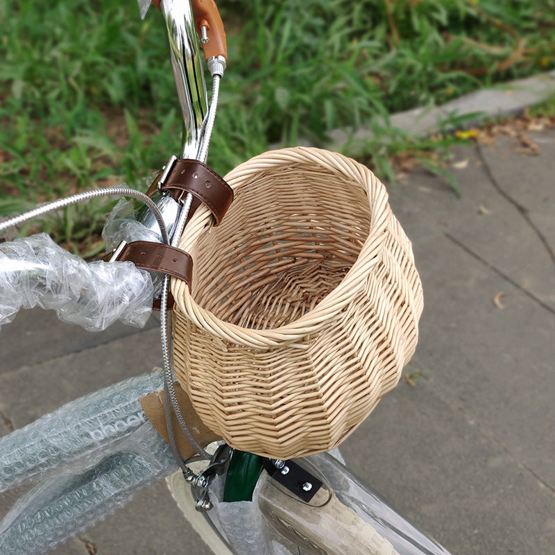 Woven Bicycle Storage Basket Bowlift