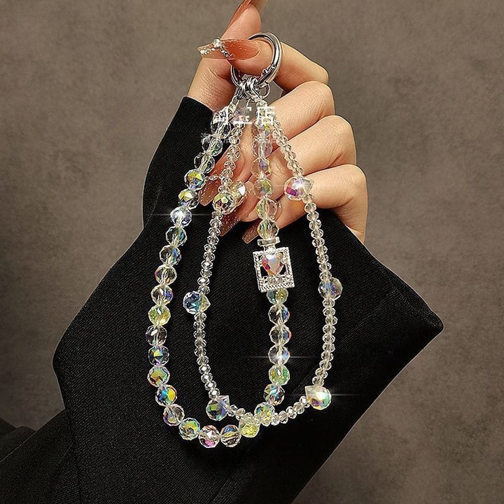 Elegant Beaded Charm Key Holder Bowlift
