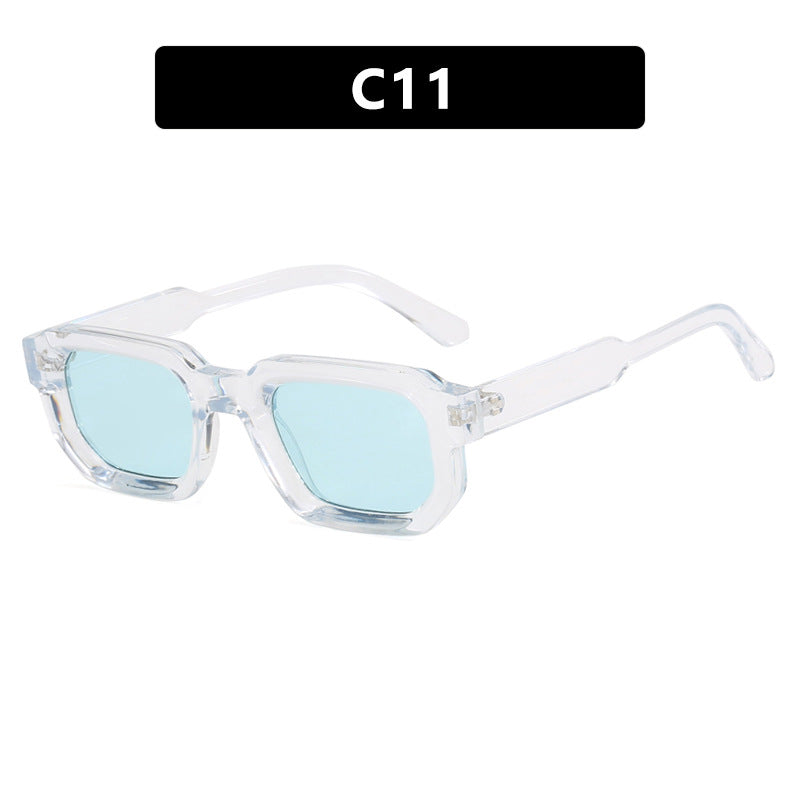 Women's modern sunglasses in innovative rectangular design Bowlift