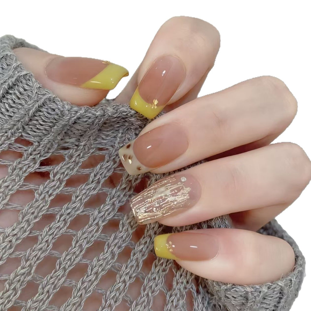 Artistic Press-On Nail Extensions
