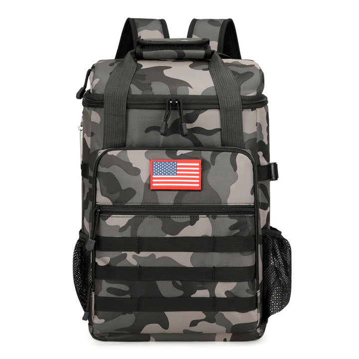 Unisex nan tactical backpack with MOLLE front, insulated cooler compartment and padded laptop sleeve Bowlift