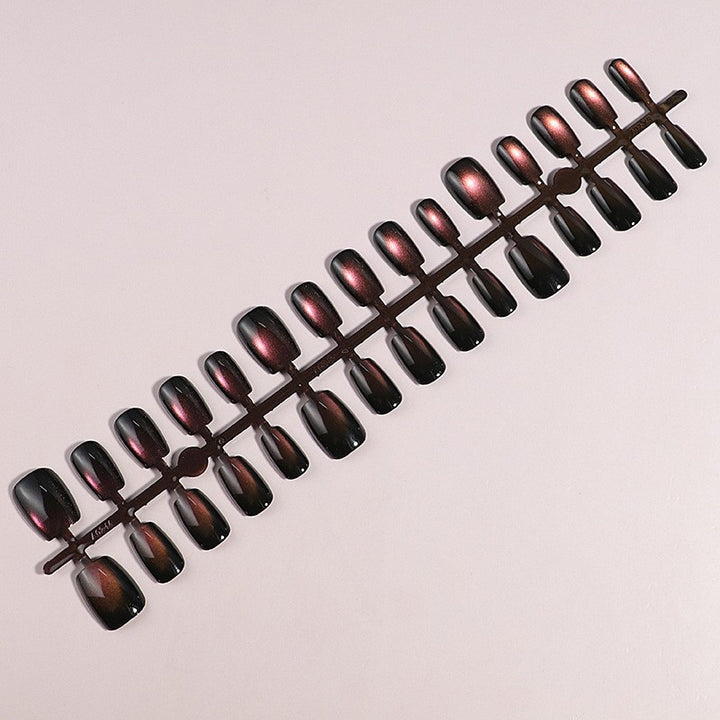 Artistic Ombre Press-On Nail Art Bowlift