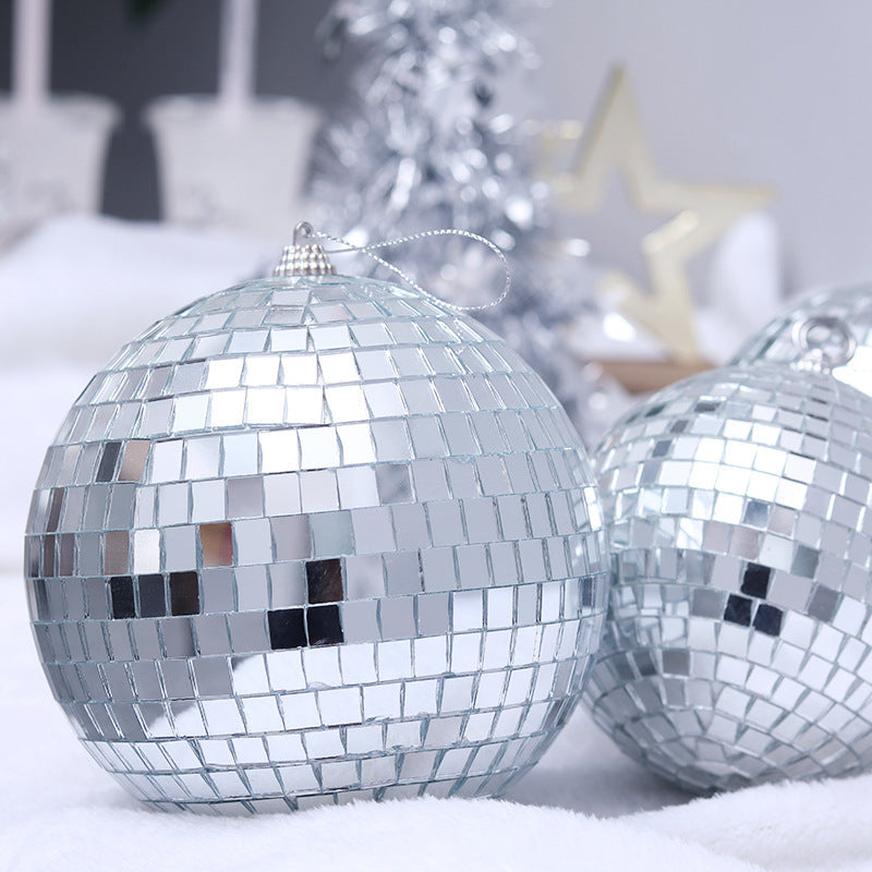 Colorful Rainbow Disco Cake Topper Set Bowlift