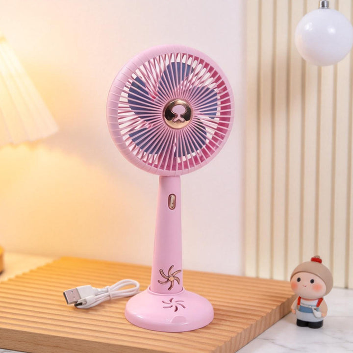 Women's Portable USB Mini Fan with Innovative Design Bowlift