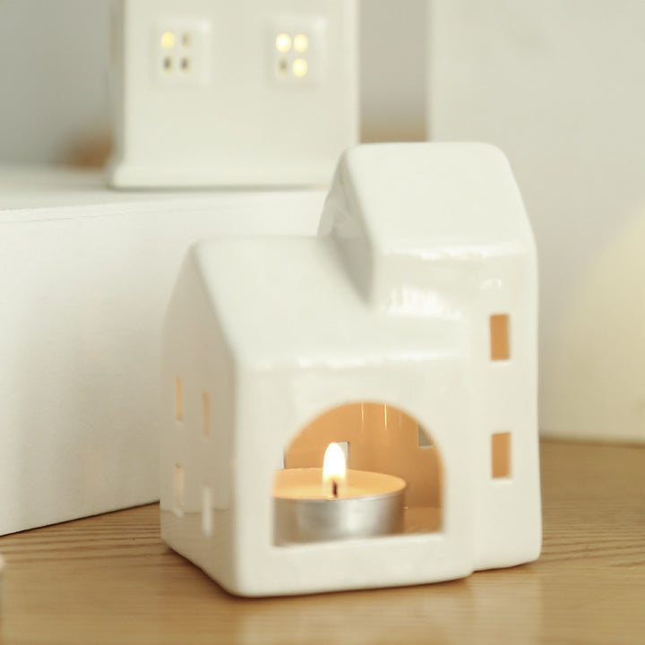 Ceramic House Tea Light Holder Bowlift