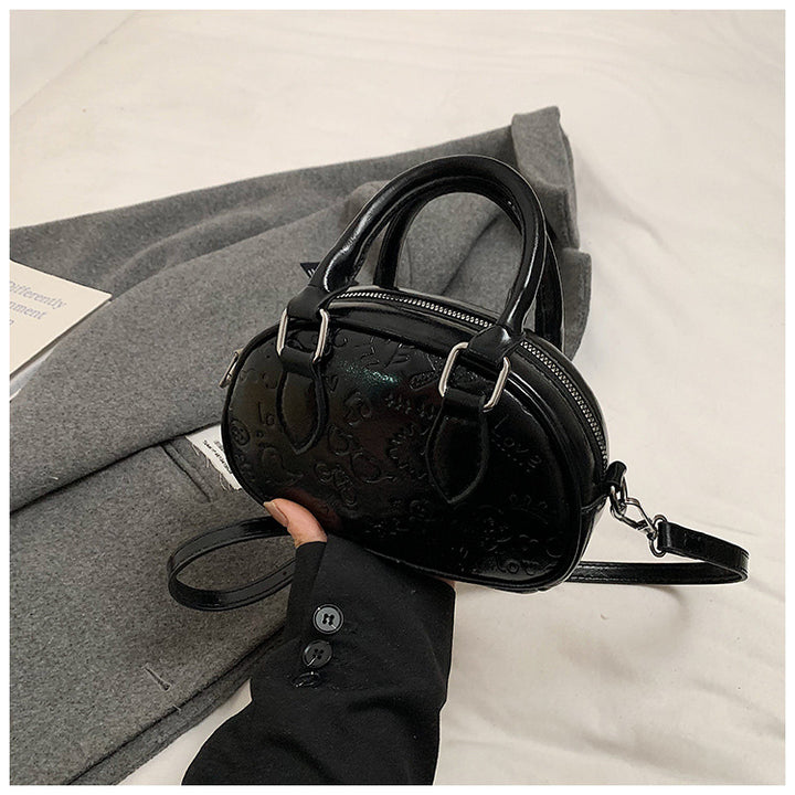 Chic Embossed Handbag Bowlift
