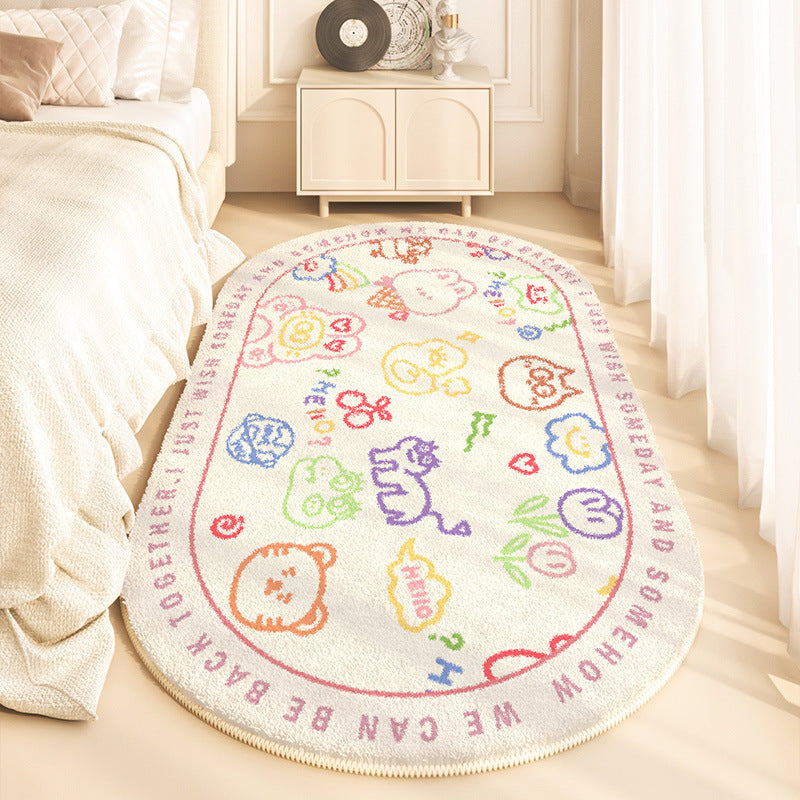 Playful Animal-Themed Area Rug Bowlift